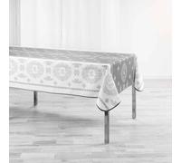 Nappe Imprimée Madelyne 150x300cm Blanc
