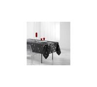Nappe imprimée - Noir