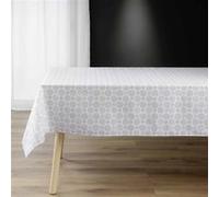 Nappe Infroissable Imprimée Callis 140x240cm Gris