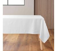 Nappe Jacquard Imprimé "Artea" 140x240cm Blanc