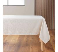 Douceur d'Intérieur, Nappe Rectangle (140 x 240 cm) Doriane Naturel, Jacquard