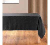 Nappe Jacquard Imprimé Flocons 140x240cm Anthracite