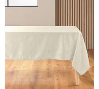 Nappe Jacquard Imprimé "Flocons" 140x240cm Naturel