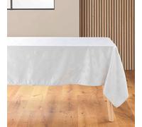 Nappe Jacquard Imprimé Flocons 140x300cm Blanc