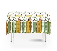 Nappe jetable imprimée Roi Lion Simba Pumbaa Timon Jungle, imperméable, 108x180cm, décorations de fête d'anniversaire Safari, 1/3 pièces 5pcs