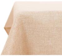 Nappe Lotus Effect 140 x 240 cm - Tissu doux, hydrofuge, couleur rose, aspect lin
