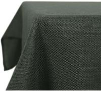 Nappe Lotus Effect, gris-vert, rectangulaire, lavable, aspect lin, 240 x 140 cm