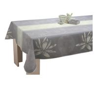 Nappe - LOTUS - Rectangulaire 150 x 350 cm - Anti-tache & déperlante - 100% polyester - Finition biais