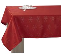 Nappe Lurex Entretien Facile - Bordeaux Argenté - Rectangle 150 x 350 cm