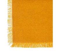 Atmosphera - Nappe Maha - Coton - Jaune Ocre - 250x150 cm