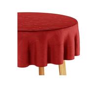 Nappe ovale - Amalu - Jacquard motifs en relief - Imperméable anti-taches - 130 x 180 cm