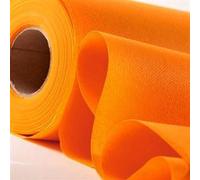 nappe papier airlaid 25x1.2m clémentine - ava 00030605 Orange G
