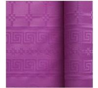 nappe papier damassé 6x1.18m pourpre - dart 147071 Violet G