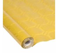 Nappe Papier Damassé Métalisé 1,18x5m Or