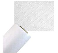 NAPPE PAPIER GAUFRÉ 10X1.2M BLANC