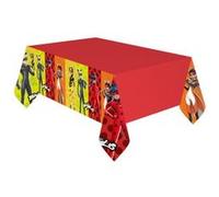 Amscan Nappe en papier Miraculous Ladybug 120 x 180 cm Rouge