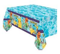 nappe plastique 180x120 cm pokemon - amscan 9904823 Blauw G