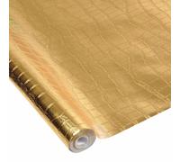 Nappe Plastique Effet Peau de Crocodile 1,20x5m Or