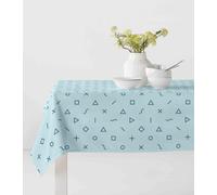 Nappe protectrice anti-taches, couleur bleue, 140 x 300 cm