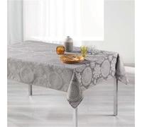 Nappe Rectangulaire Rose des Vents 140x300cm Gris