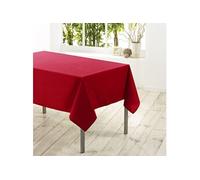 Nappe rectangle 140 x 300 cm polyester uni essentiel Rouge
