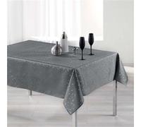 Nappe Rectangulaire Imprimée Shantung 150x200cm Gris
