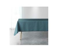 Nappe rectangle 150 x 240 cm polyester imprime artchic Bleu