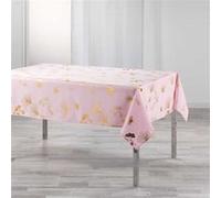 Nappe Imprimée Bloomy 150x240cm Rose