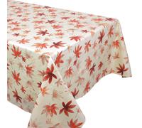 Nappe rectangle 160x350 cm 100% coton enduction acrylique ERABLE ecru