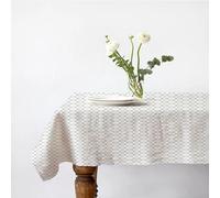 Nappe rectangle anti-taches déperlante géométrique