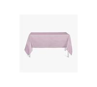 nappe rectangle coton, ceremony poudre de lila 140 x 240