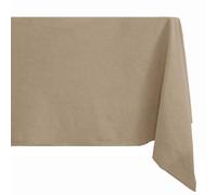 Nappe rectangulaire 100% coton lavé 160x300 cm HONO marron camel