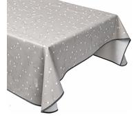 Nappe rectangulaire 130x160 cm antitaches LIGHT ME UP gris