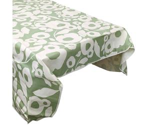 Nappe rectangulaire 140x220 cm antitaches GRANDIR vert