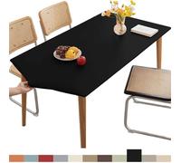 Nappe rectangulaire ajustée - OKZ® - Vinyle et polyester - Bords élastiques - Lavable - Imperméable