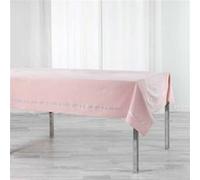Nappe Rectangulaire Elegancia 140x240cm Rose