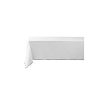 - Nappe rectangulaire en coton recy naïs - 140 x 240 cm - Blanc - Douceur d'intérieur