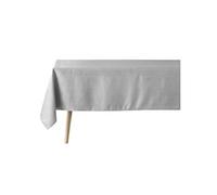 Nappe rectangulaire etoiles - gris et argent