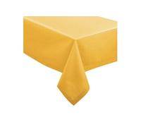 Atmosphera - Nappe rectangulaire Jane en coton - 240x140 cm - Jaune - JANE Jaune G