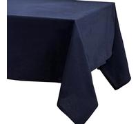 Nappe rectangulaire PASSO 140x250 cm 100% coton bleu Marine