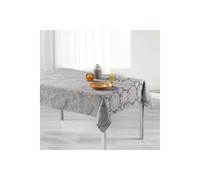 Nappe Rectangulaire Rose des Vents 140x300cm Gris