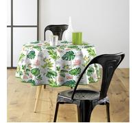 Nappe ronde (0) 160 cm pvc imprime baleares Sans