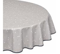 Nappe ronde 160 cm antitaches LIGHT ME UP gris