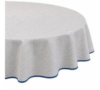 Nappe ronde 160 cm antitaches NASMATE denim