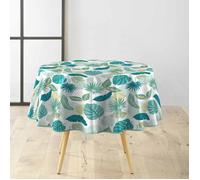 Nappe Ronde 160 cm PVC Textilia Plantania - Bleu
