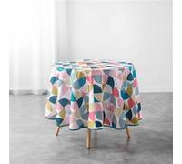 Nappe Ronde Antitache "Rythmo" 180cm Multicolore Multicolore G