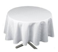Nappe ronde extérieure esprit bord de mer Blanc 160 cm