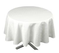 Nappe ronde extérieure esprit bord de mer Ecru 160 cm