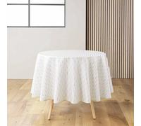 Nappe Ronde Imprimé Piana 180cm Naturel