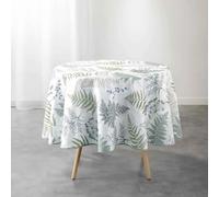 Douceur d'Intérieur Nappe ronde Melisandre – Polyester imprimé – Diamètre 180 cm